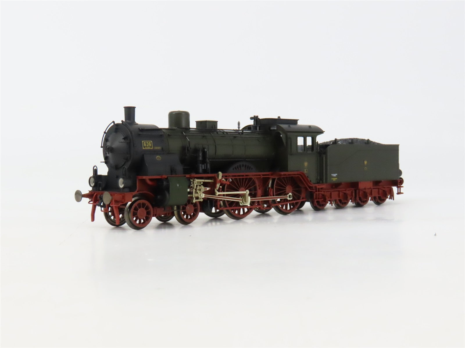 HO Scale Fleischmann 4898 KPEV K.P.E.V. Set w/ P 8 Steam #636 DC