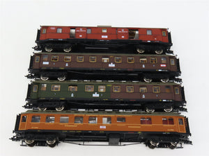HO Scale Fleischmann 4898 KPEV K.P.E.V. Set w/ P 8 Steam #636 DC