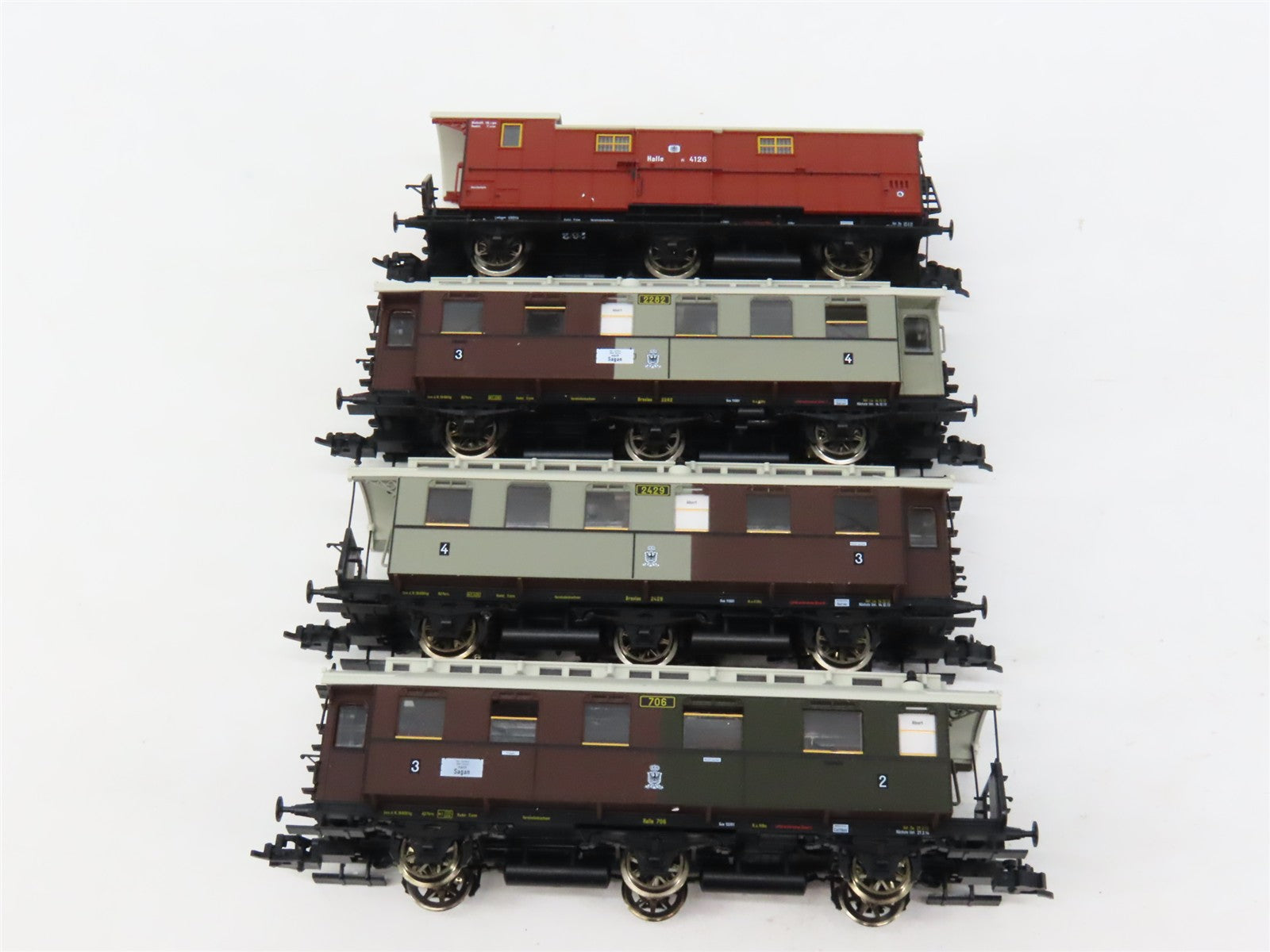 HO Scale Fleischmann 4899 KPEV K.P.E.V. Set w/ P 8 (4-6-0) Steam #2510 DC