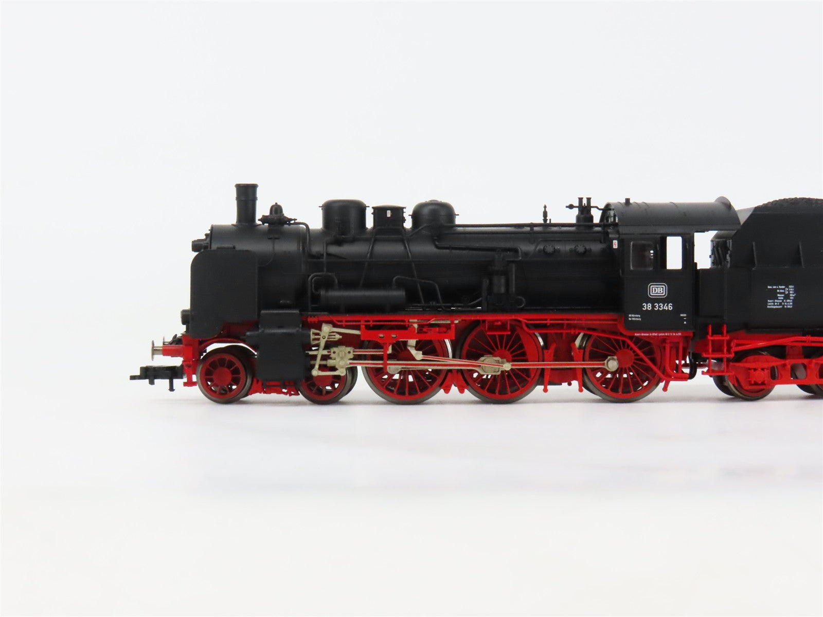 HO Scale Fleischmann 4896 DB Deutsche Bundesbahn Set Class 38 Steam #38 3346 DC