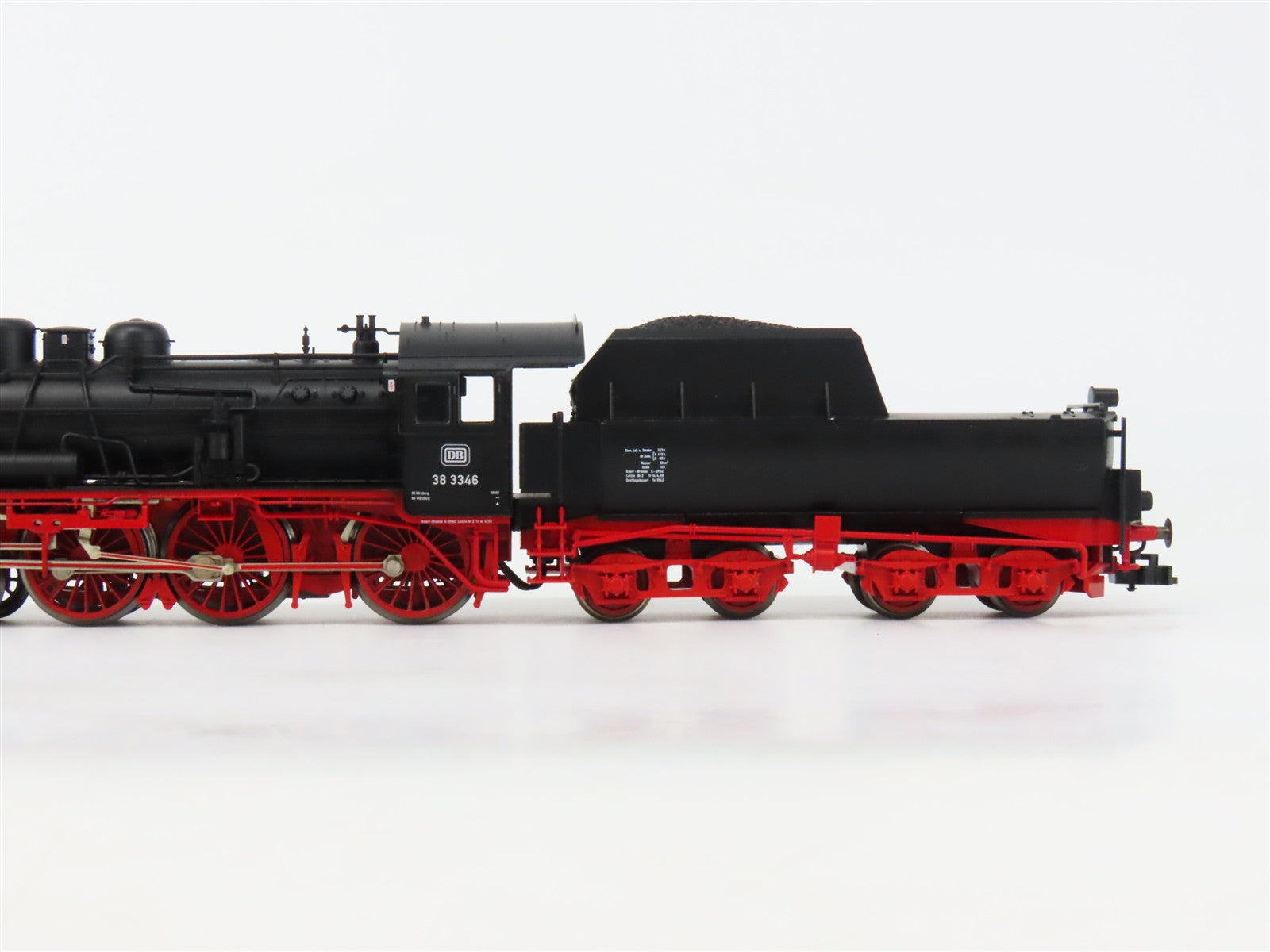 HO Scale Fleischmann 4896 DB Deutsche Bundesbahn Set Class 38 Steam #38 3346 DC
