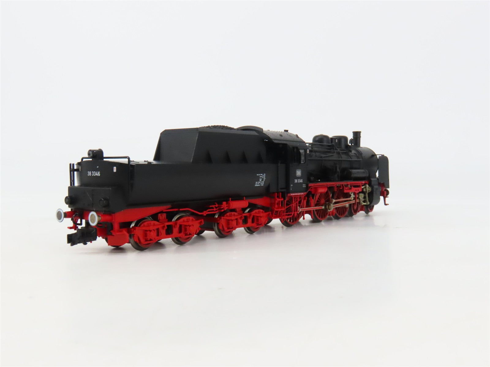 HO Scale Fleischmann 4896 DB Deutsche Bundesbahn Set Class 38 Steam #38 3346 DC