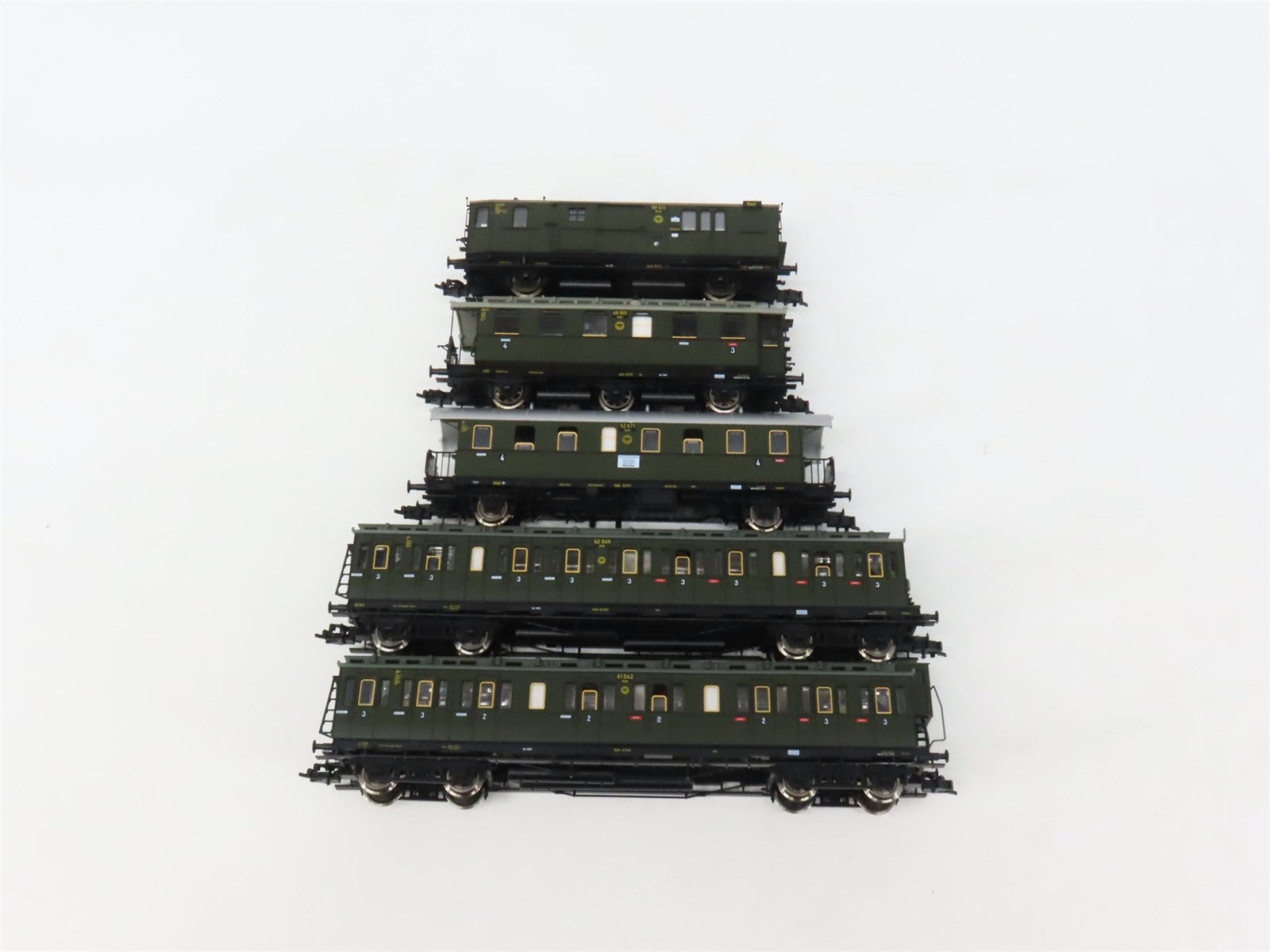 HO Scale Fleischmann 4897 Deutsche Reichsbahn Set w/ Class 39 Steam #39 105 DC