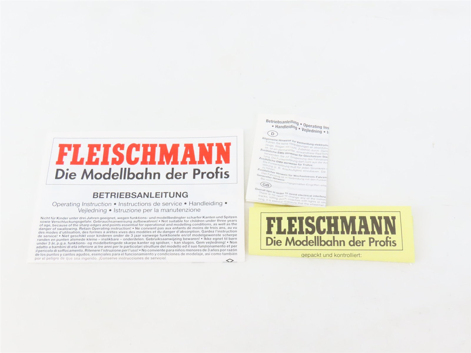 HO Scale Fleischmann 4897 Deutsche Reichsbahn Set w/ Class 39 Steam #39 105 DC