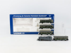 HO Scale Fleischmann 4912 DR Deutsche Reichsbahn Set w/ Class 86 2-8-2T Steam DC