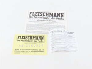 HO Scale Fleischmann 4912 DR Deutsche Reichsbahn Set w/ Class 86 2-8-2T Steam DC