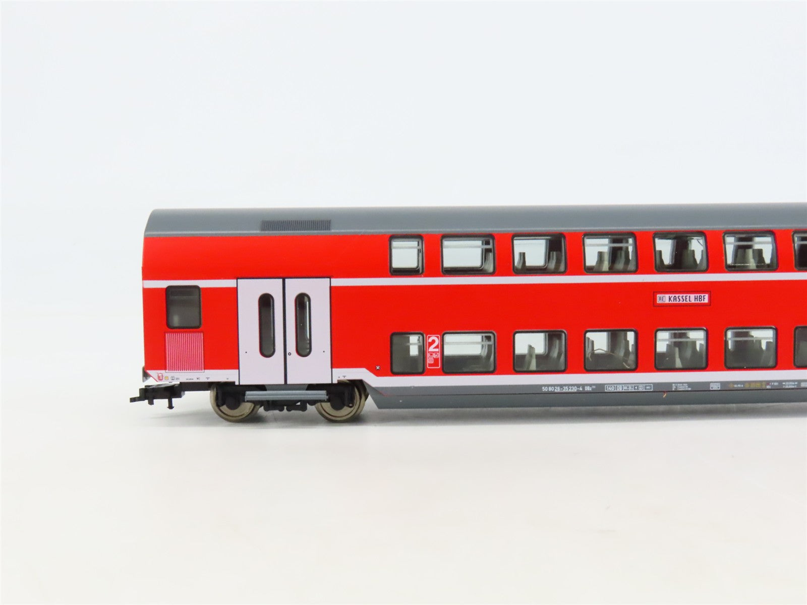 HO Scale Fleischmann 5625K RE Kassel HBF Dual Level Coach Passenger Car #230-4