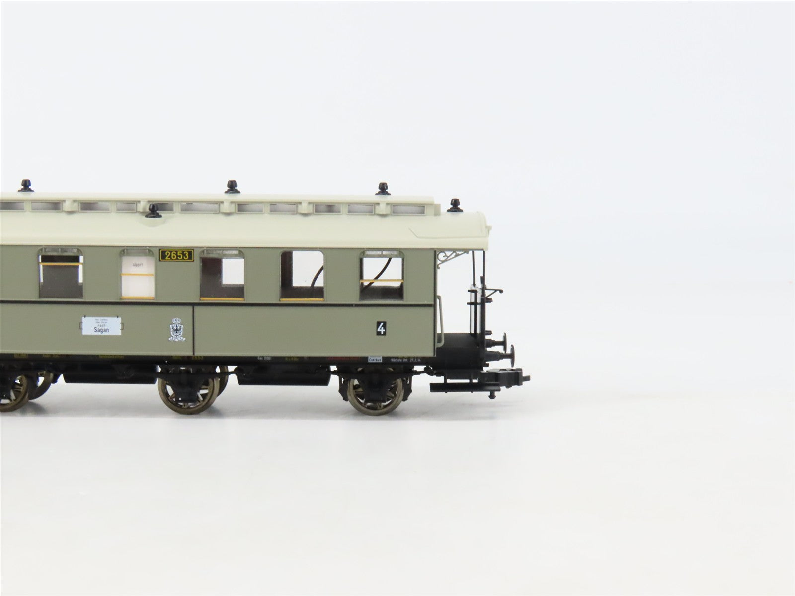 HO Scale Fleischmann 5898K KPEV Royal Prussian Coach Passenger Car #2653