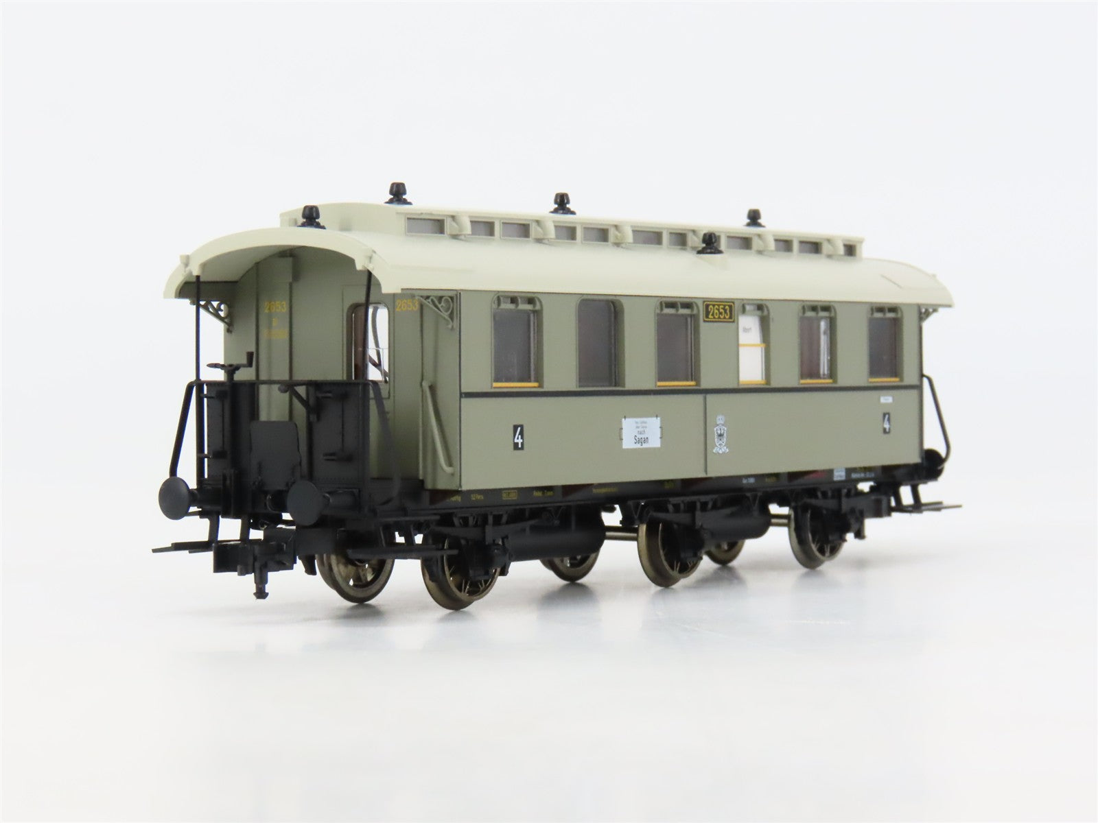 HO Scale Fleischmann 5898K KPEV Royal Prussian Coach Passenger Car #2653