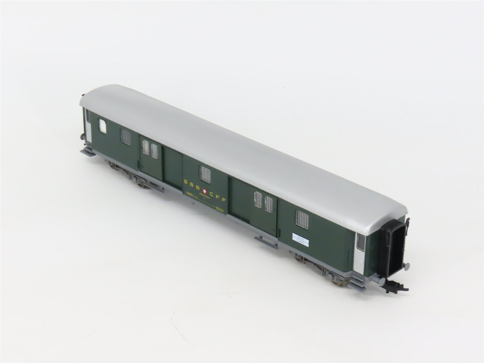 HO Fleischmann 5130K SBB CFF FFS Swiss Federal Baggage Passenger Car #100-0