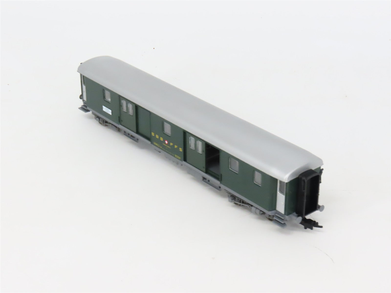 HO Fleischmann 5130K SBB CFF FFS Swiss Federal Baggage Passenger Car #100-0