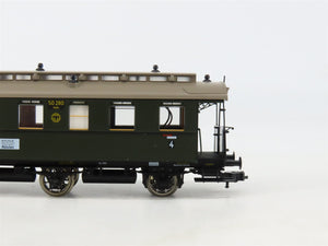 HO Scale Fleischmann 5875K DR Deutsche Reichsbahn 4th Coach Passenger Car #50280