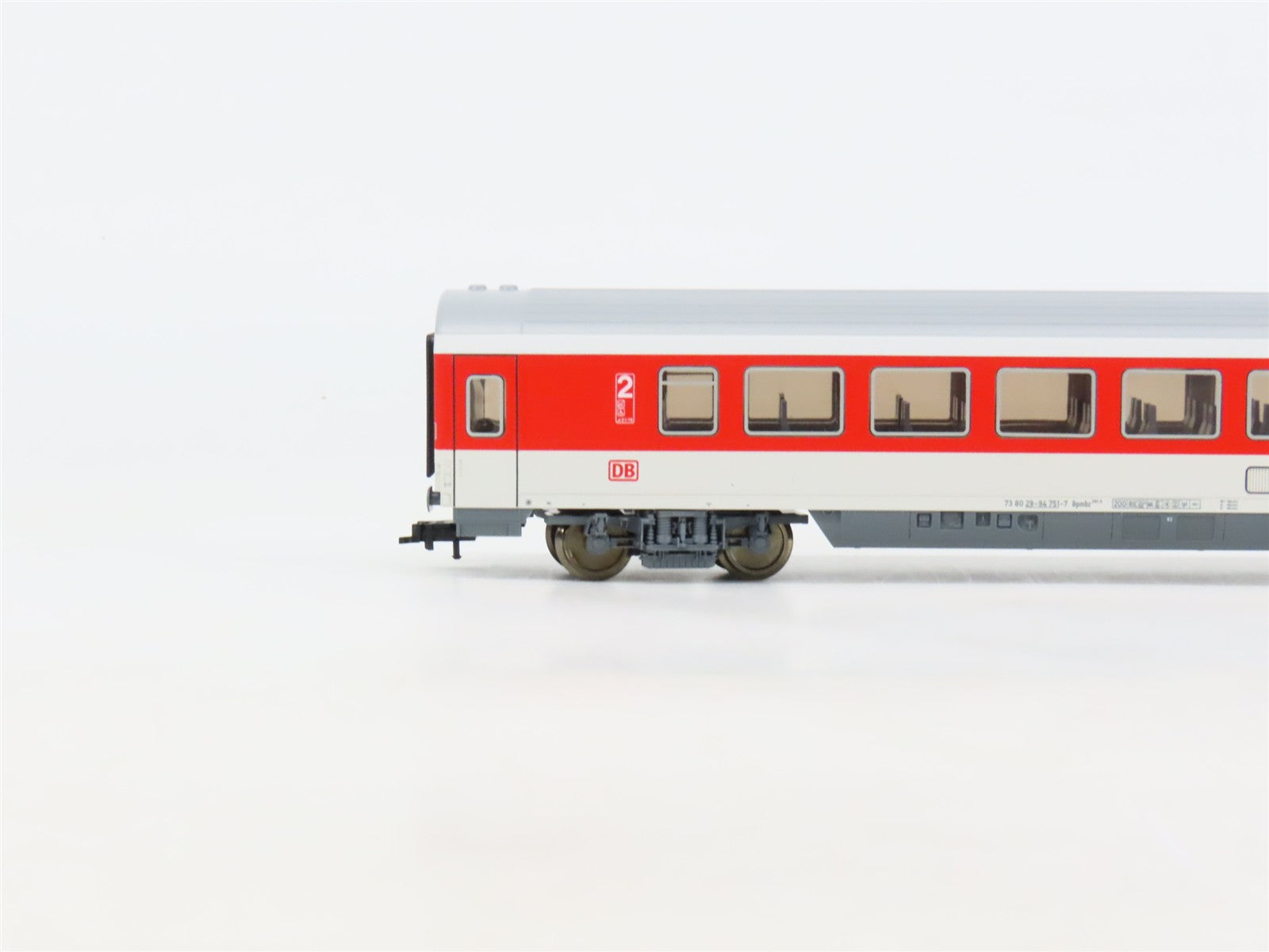 HO Scale Fleischmann 5105K DB Deutsche Bahn 2nd Class Coach Passenger Car #751-7