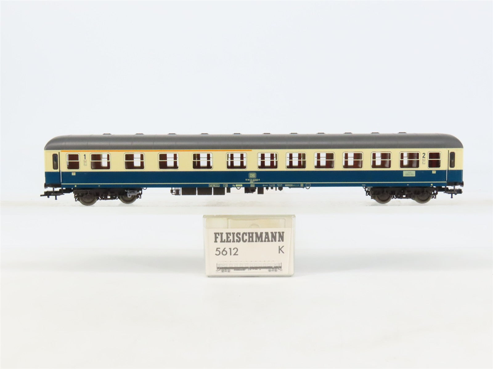 HO Scale Fleischmann 5612K DB Deutsche Bahn 1/2 Class Coach Passenger Car #513-8