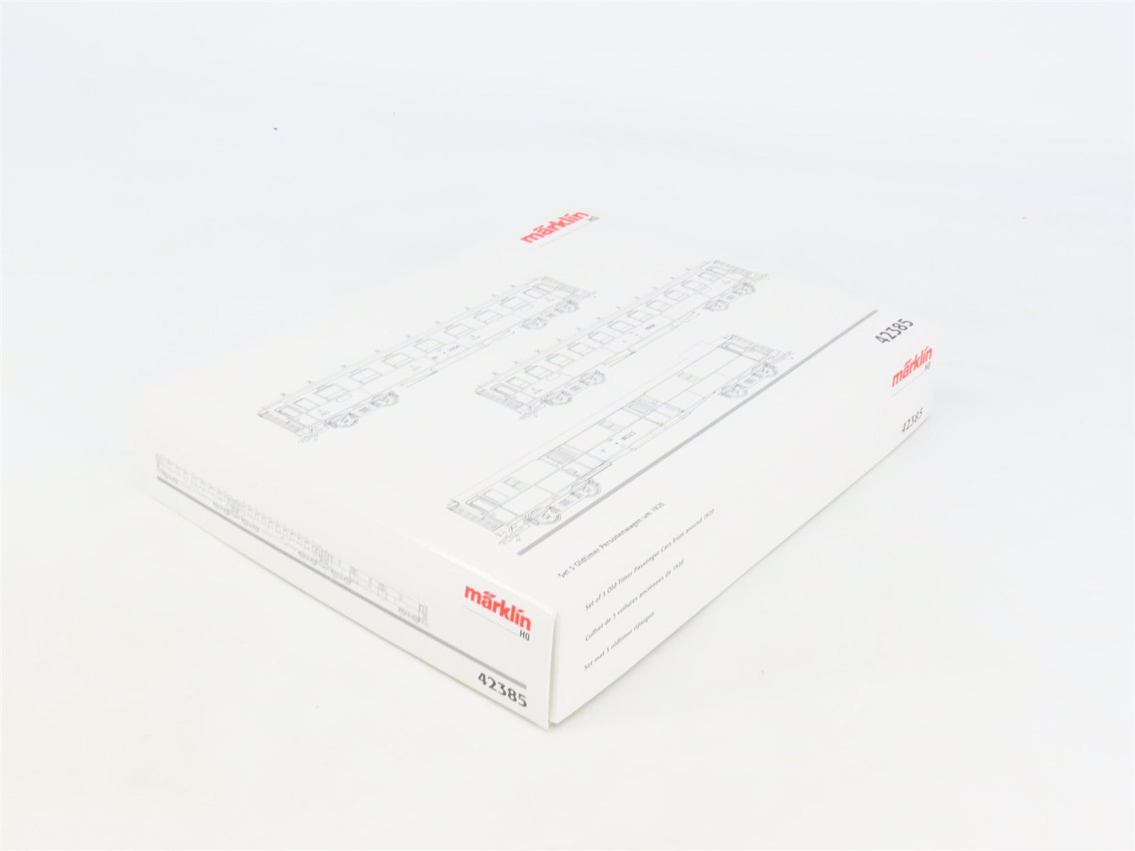 HO Scale Marklin 42385 SBB CFF FFS Swiss Federal Passenger 3-Car Set