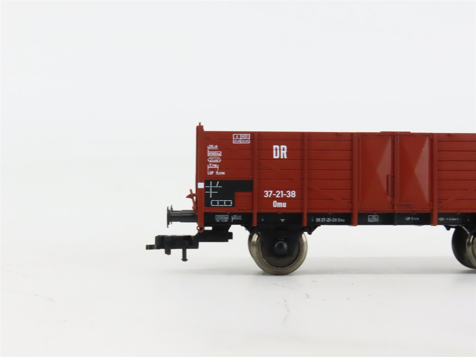 HO Scale Fleischmann 5715K DR Deutcshe Reichsbahn Gondola #37-21-38