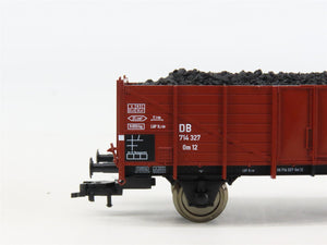 HO Scale Fleischmann 825215K DB Deutsche Bahn Gondola w/Coal Load 2-Pack