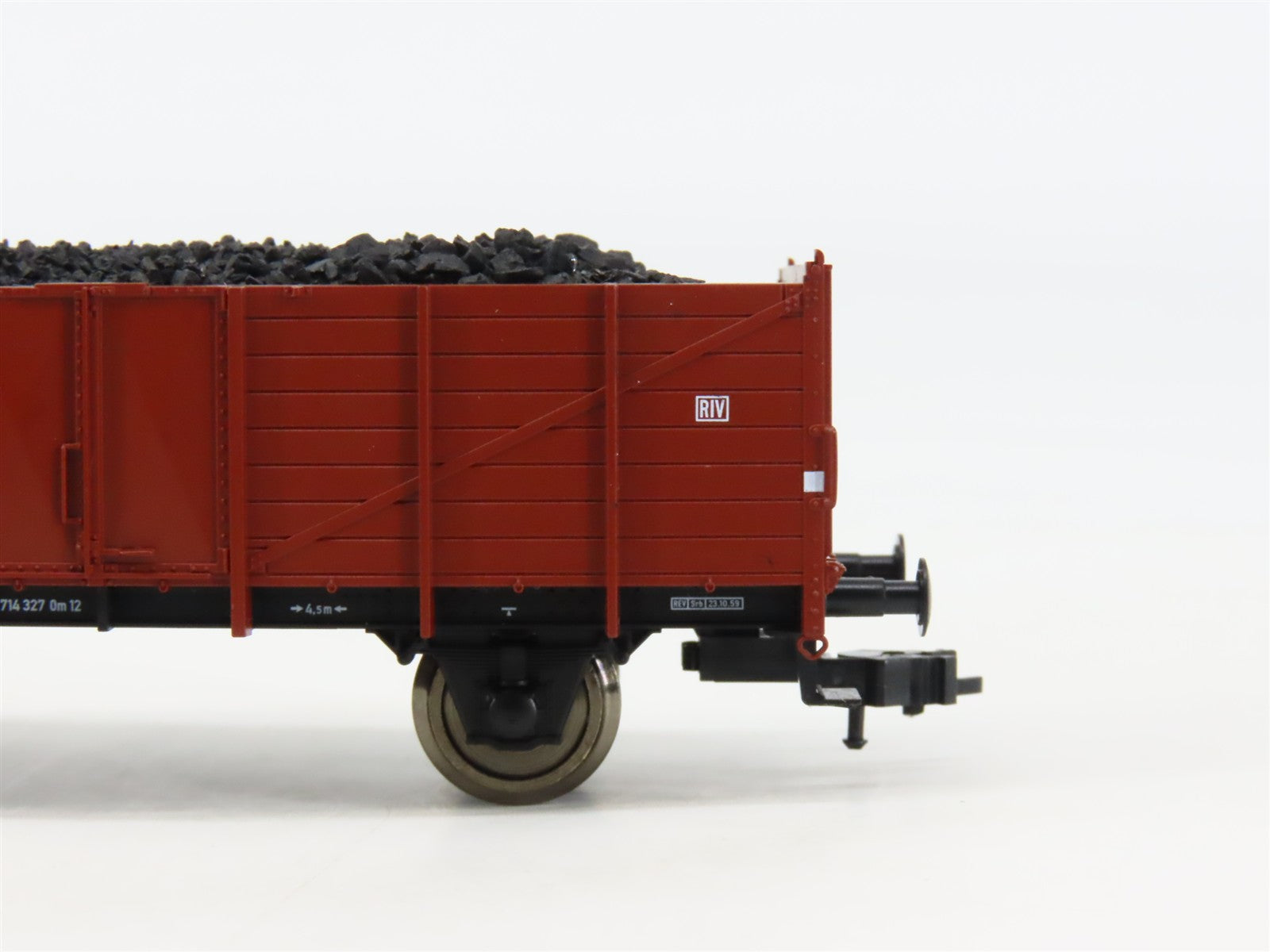 HO Scale Fleischmann 825215K DB Deutsche Bahn Gondola w/Coal Load 2-Pack