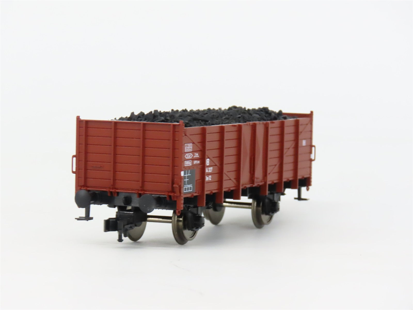 HO Scale Fleischmann 825215K DB Deutsche Bahn Gondola w/Coal Load 2-Pack