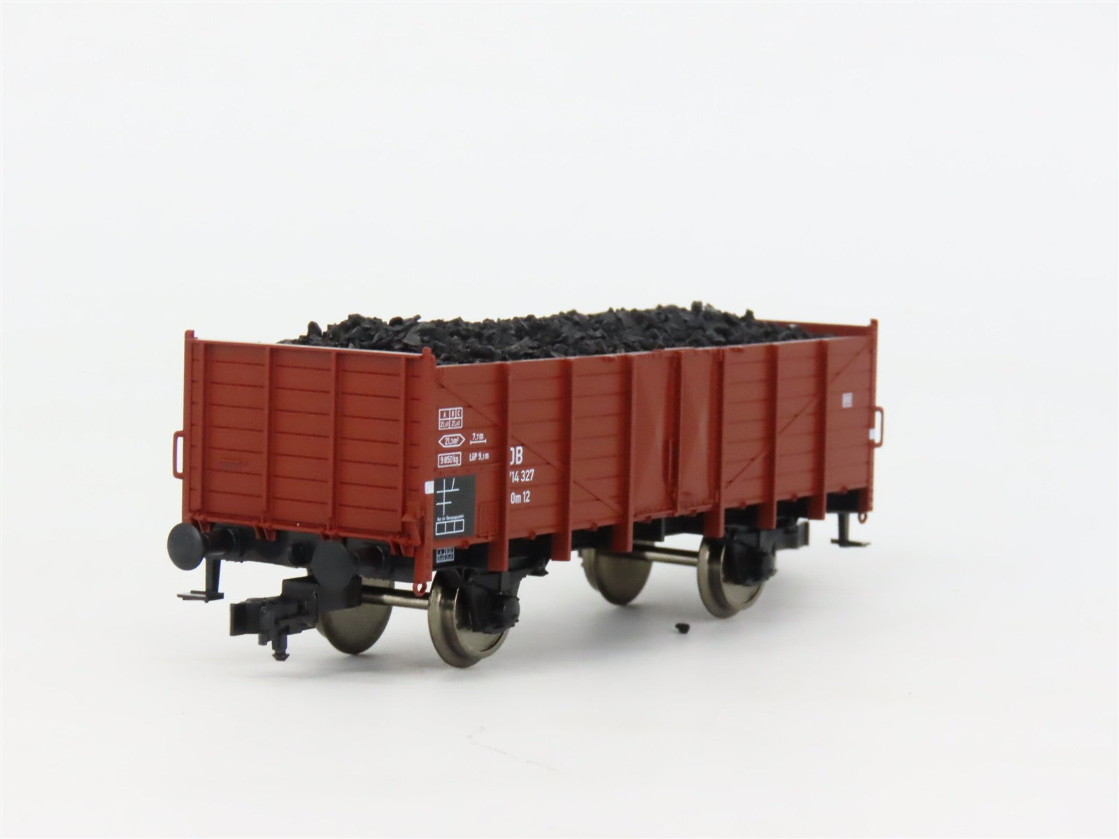 HO Scale Fleischmann 825215K DB Deutsche Bahn Gondola w/Coal Load 2-Pack
