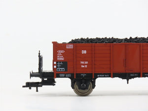 HO Scale Fleischmann 825215K DB Deutsche Bahn Gondola w/Coal Load 2-Pack