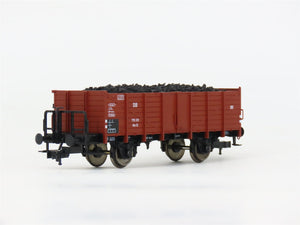 HO Scale Fleischmann 825215K DB Deutsche Bahn Gondola w/Coal Load 2-Pack