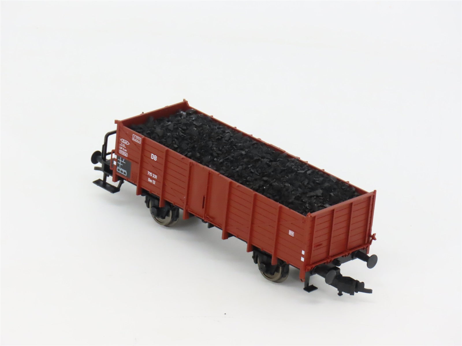 HO Scale Fleischmann 825215K DB Deutsche Bahn Gondola w/Coal Load 2-Pack