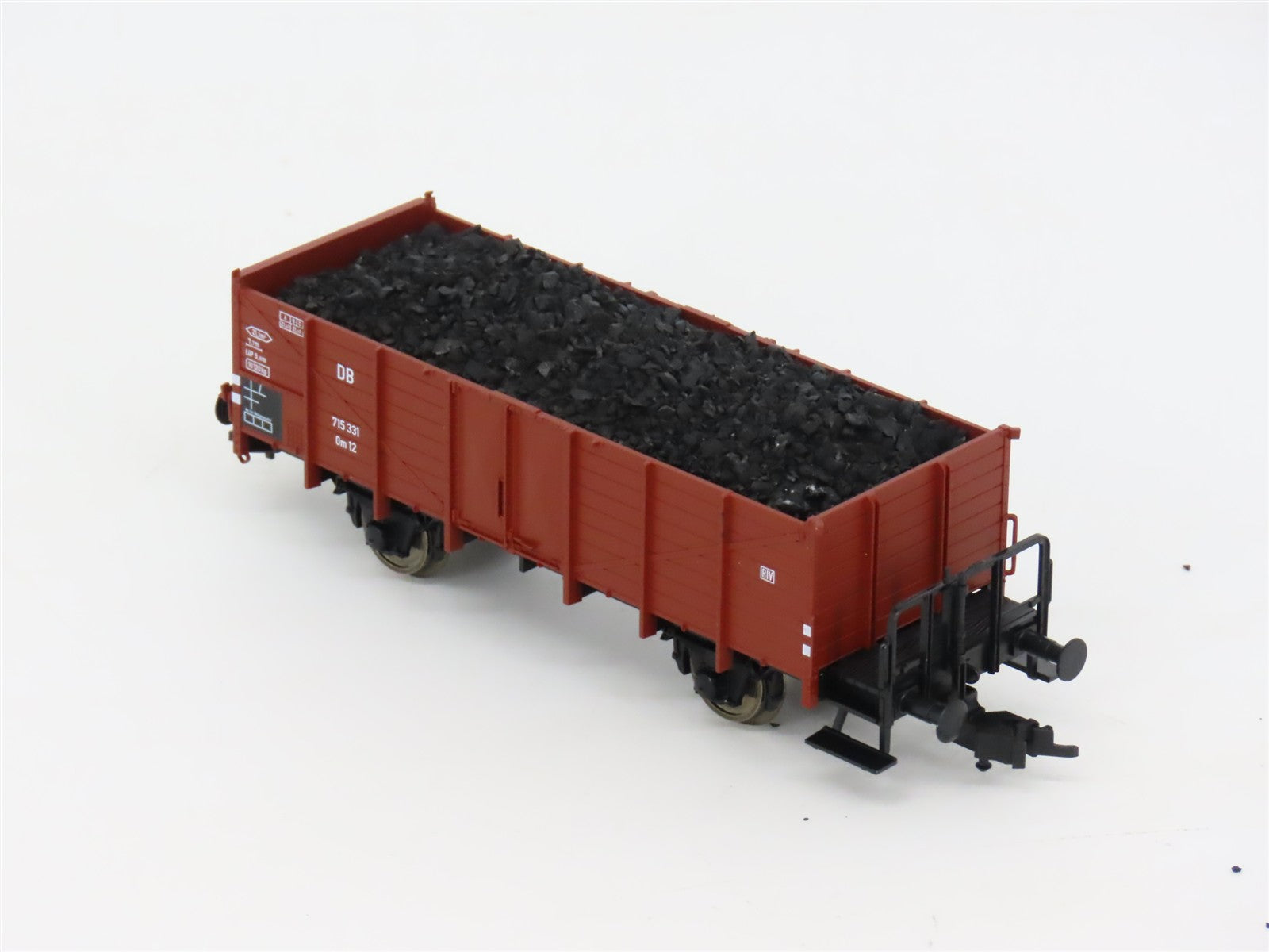HO Scale Fleischmann 825215K DB Deutsche Bahn Gondola w/Coal Load 2-Pack