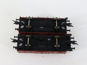 HO Scale Fleischmann 825215K DB Deutsche Bahn Gondola w/Coal Load 2-Pack