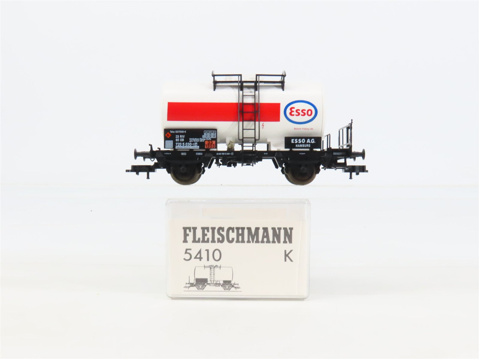 HO Scale Fleischmann 5410K Esso DB Tankcar #030-1