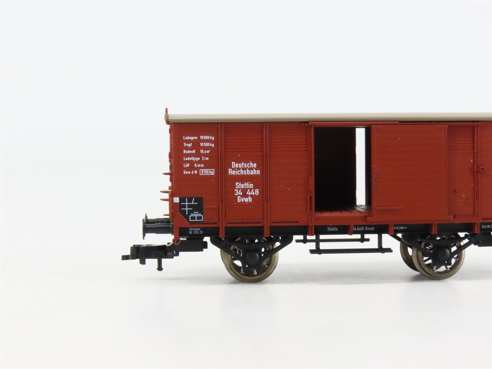 HO Scale Fleischmann 5353K DR Deutsche Reichsbahn Wagon #34448