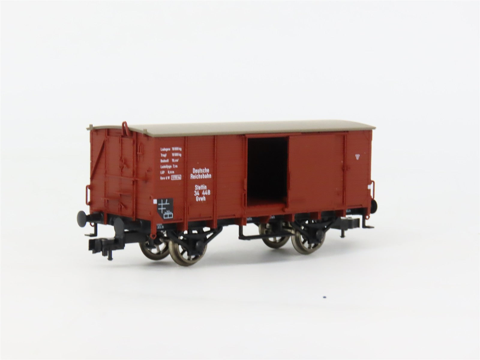 HO Scale Fleischmann 5353K DR Deutsche Reichsbahn Wagon #34448