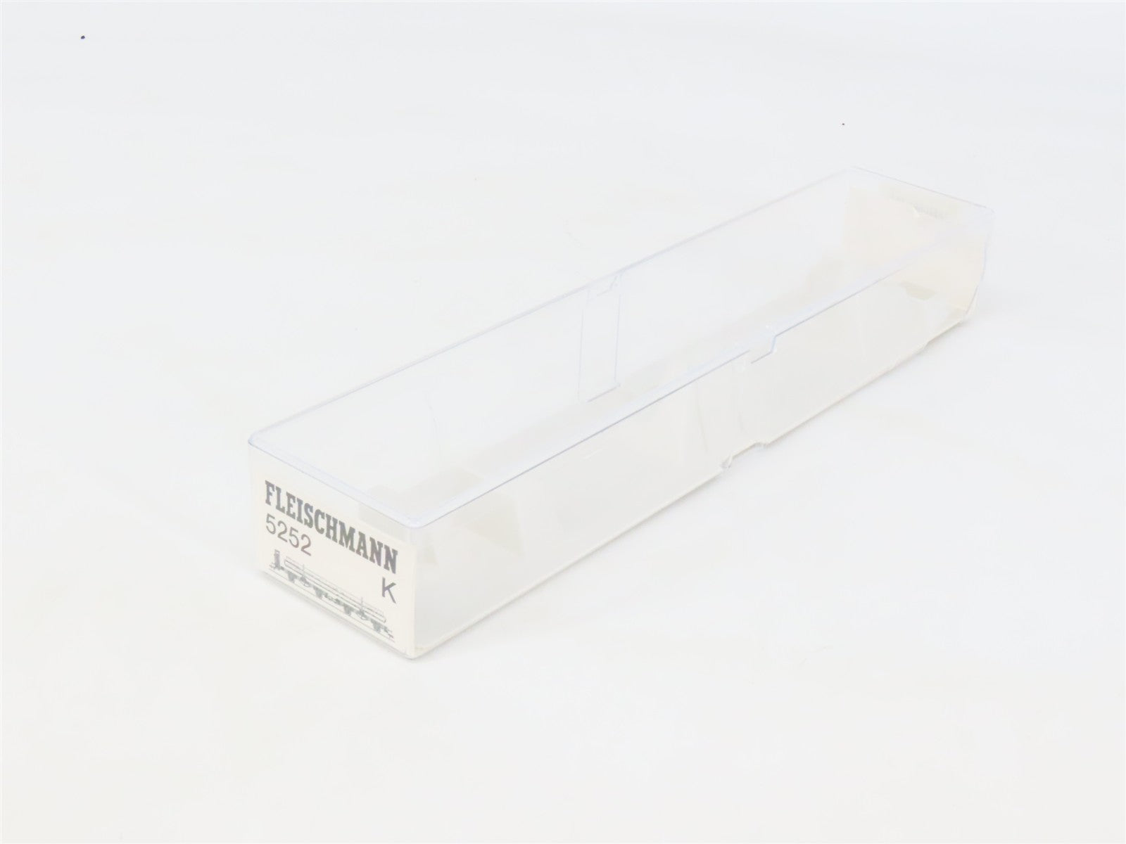 HO Scale Fleischmann 5252K DR Deutsche Reichsbahn Double Log Car #19864