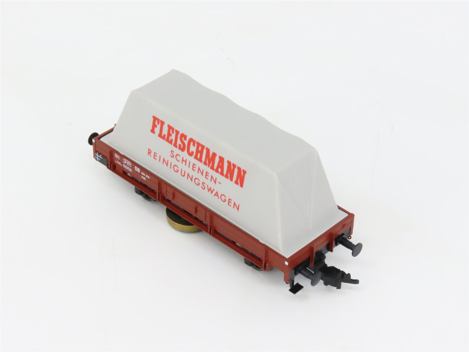 HO Scale Fleischmann 5568K DB Deutsche Bahn Track Cleaning Flatcar #484915