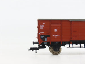 HO Scale Fleischmann 5363K DR Deutsche Reichsbahn Covered Wagon #05-35-63