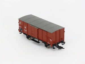 HO Scale Fleischmann 5363K DR Deutsche Reichsbahn Covered Wagon #05-35-63