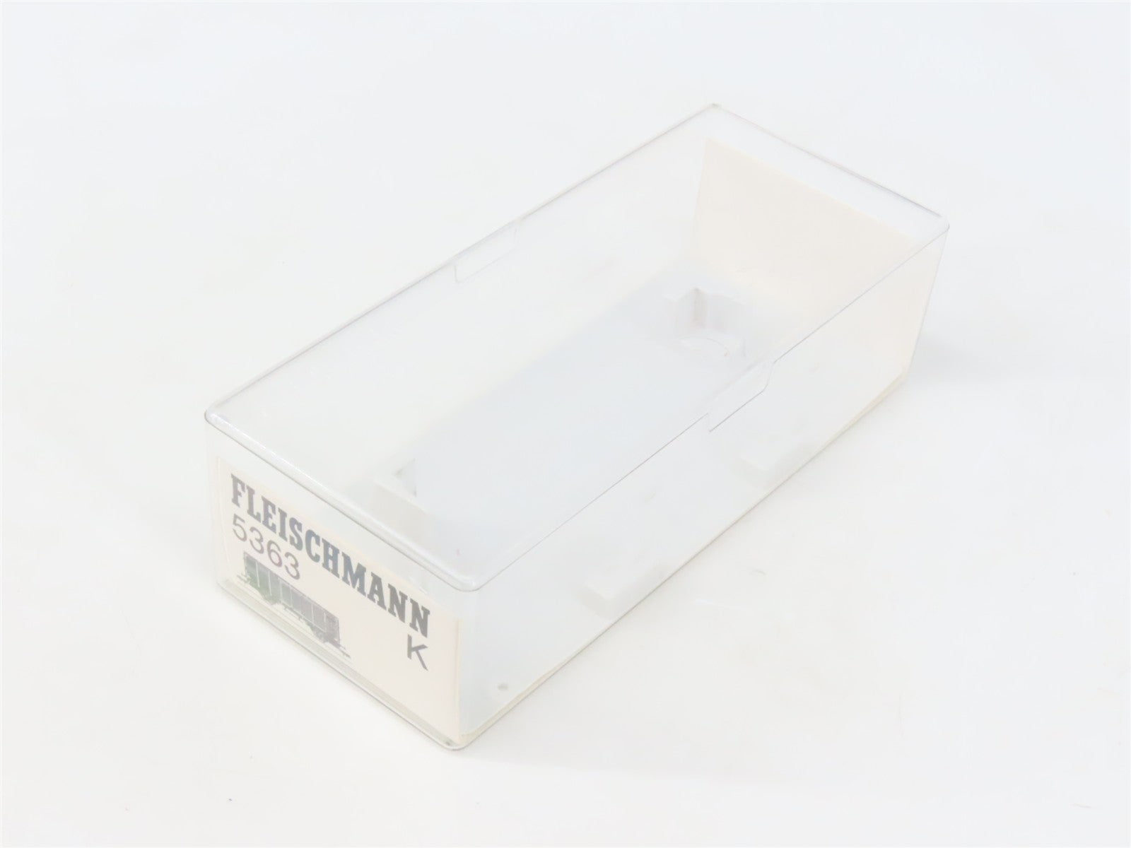 HO Scale Fleischmann 5363K DR Deutsche Reichsbahn Covered Wagon #05-35-63