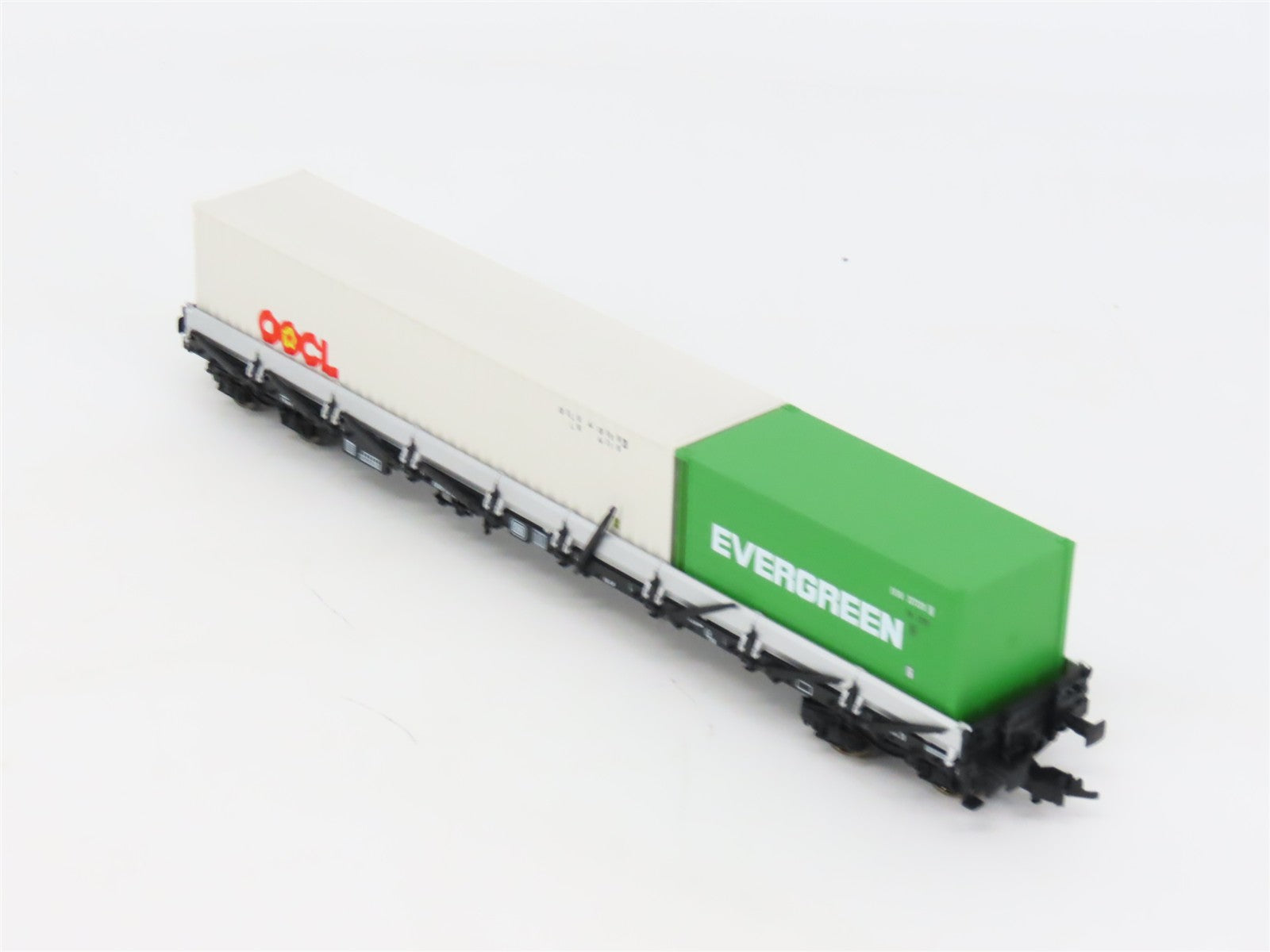HO Scale Fleischmann 5250K DB Deutsche Bahn Flatcar #393-8 w2 Containers