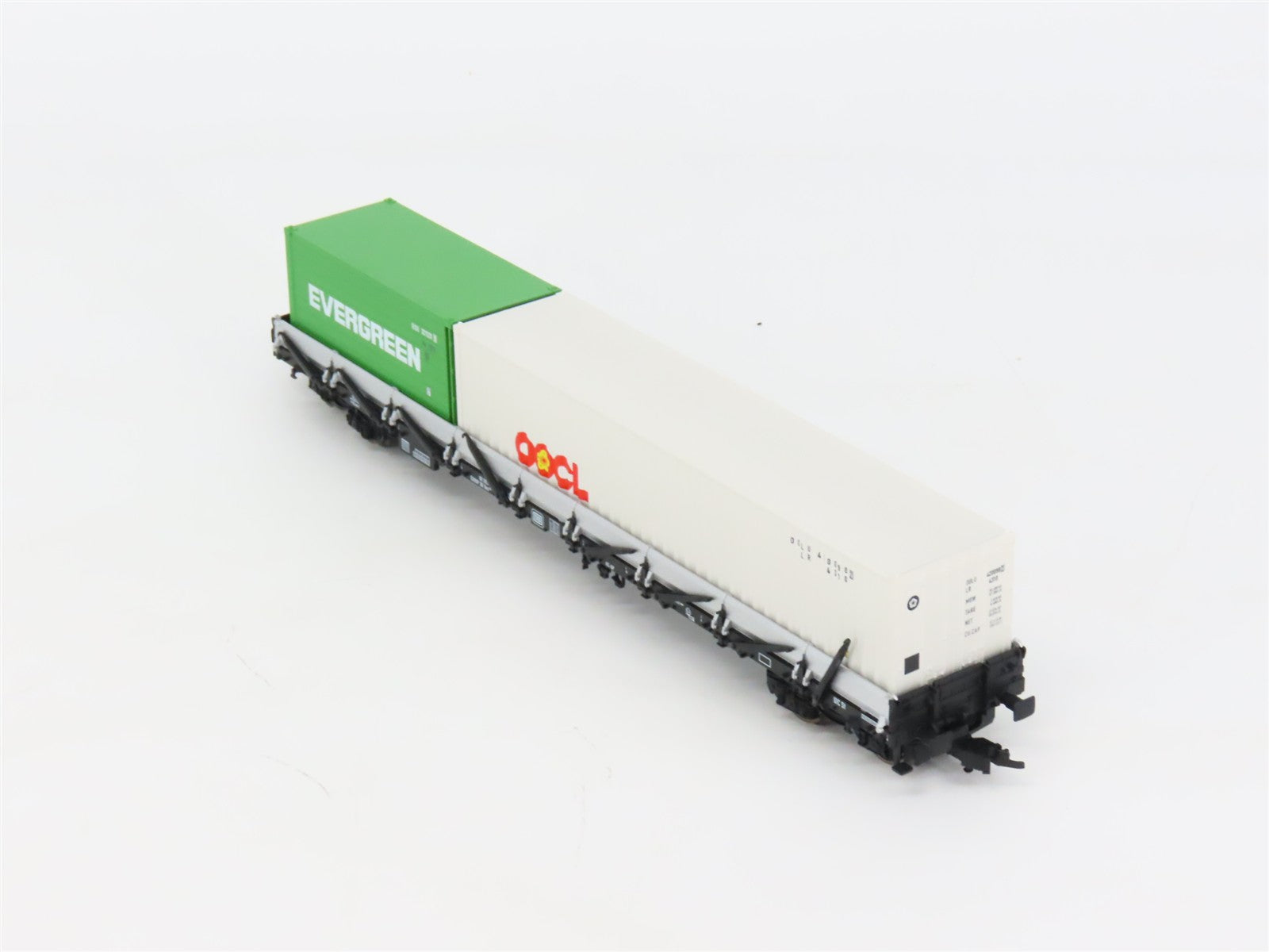 HO Scale Fleischmann 5250K DB Deutsche Bahn Flatcar #393-8 w2 Containers