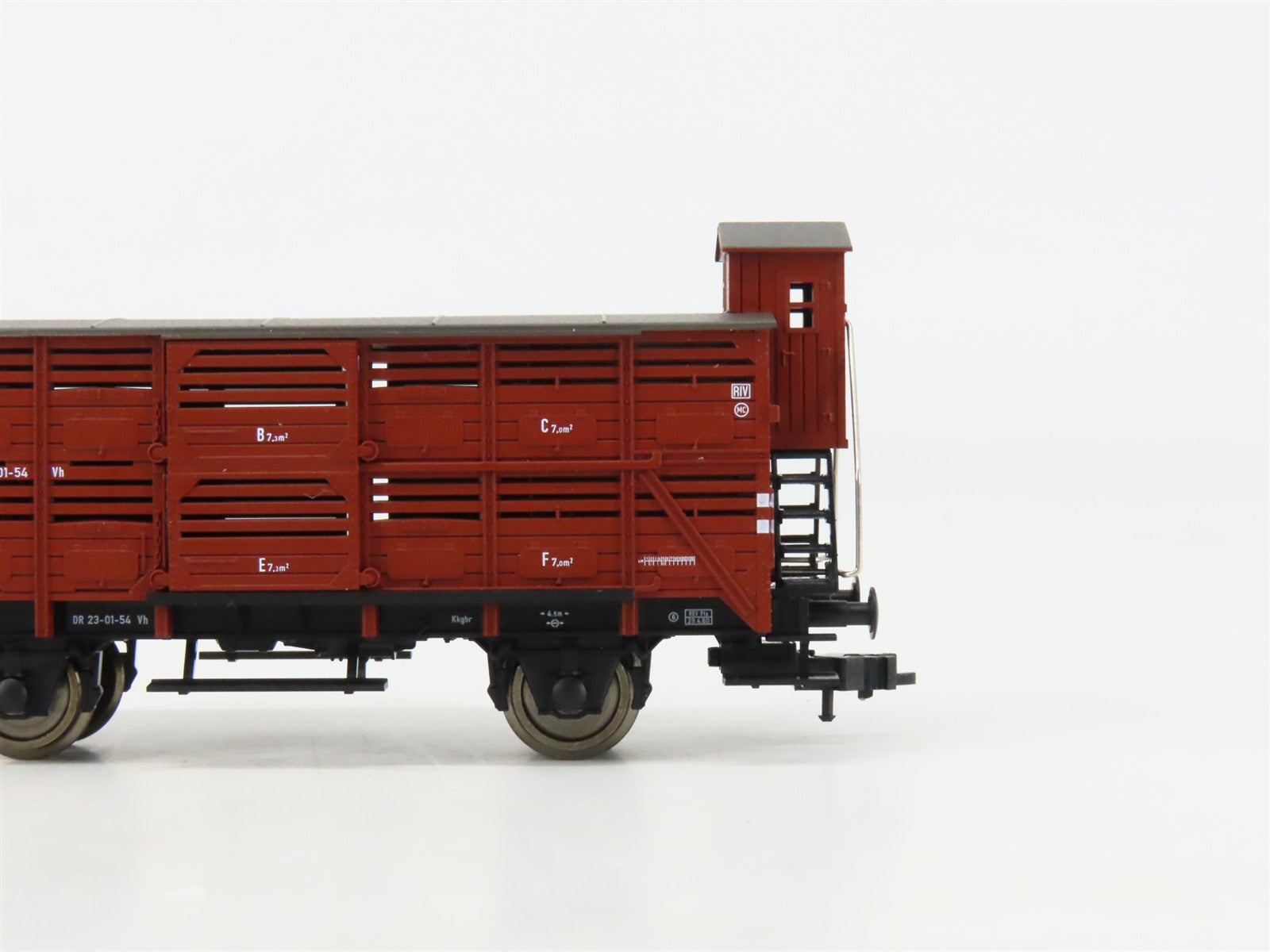 HO Scale Fleischmann 5706K DR Deutsche Reichsbahn Animal Car #23-01-54