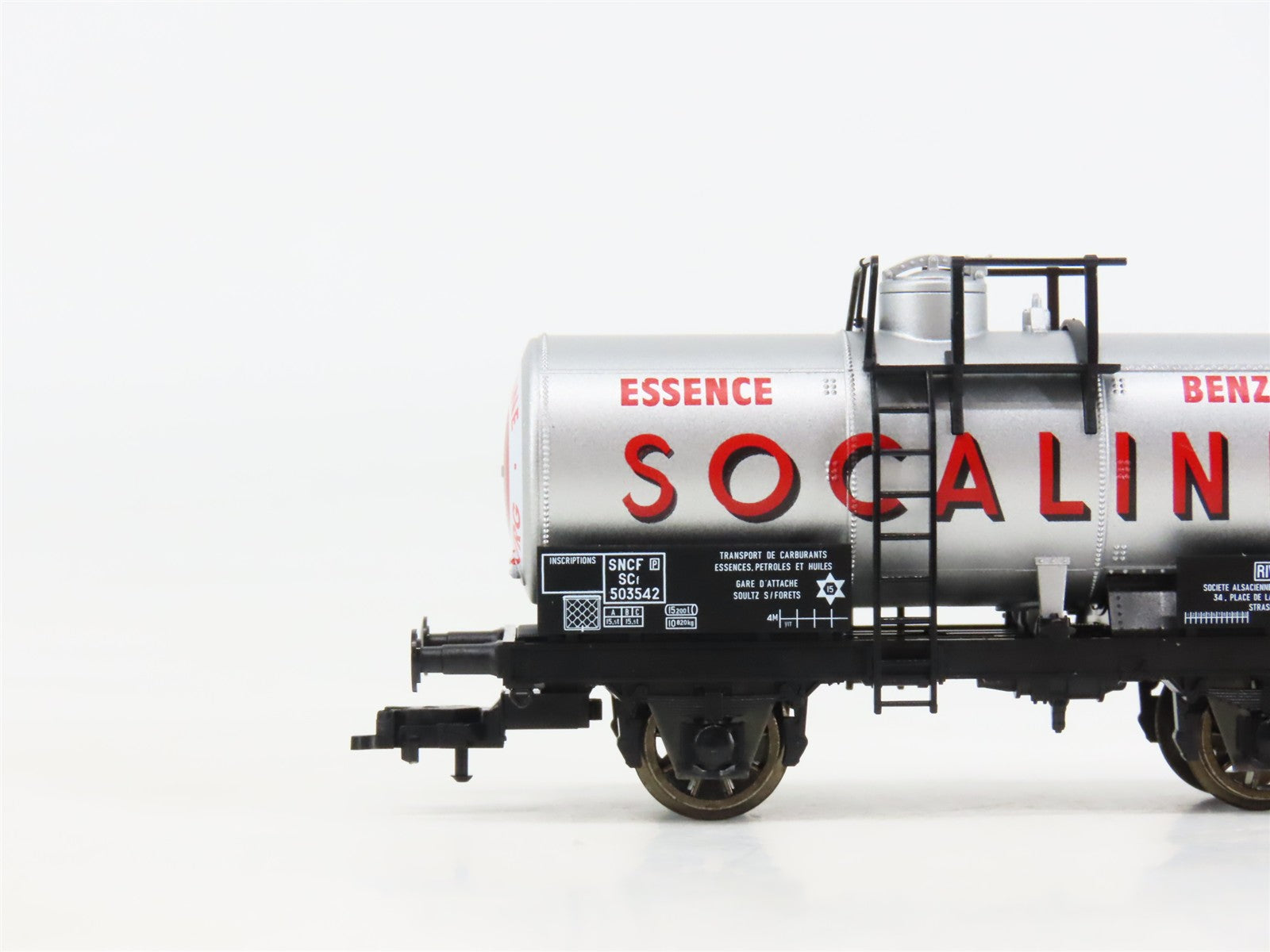 HO Scale Fleischmann 5420F3K SNCF Socaline Tankcar #503542