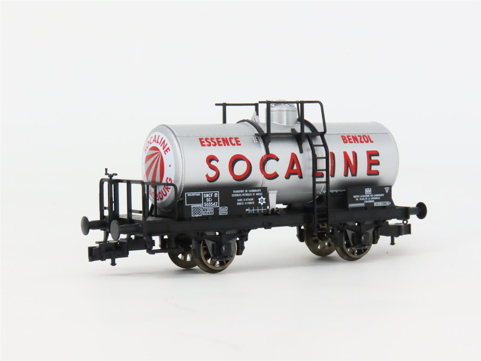 HO Scale Fleischmann 5420F3K SNCF Socaline Tankcar #503542