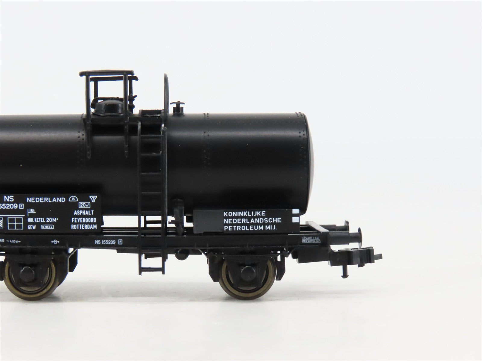 HO Scale Sachsen Modelle 16288 NS Nederland Asphalt Tankcar #155209