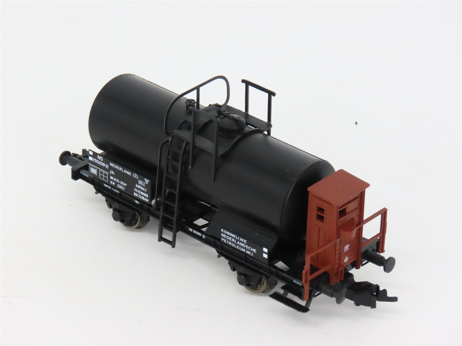 HO Scale Sachsen Modelle 16288 NS Nederland Asphalt Tankcar #155209