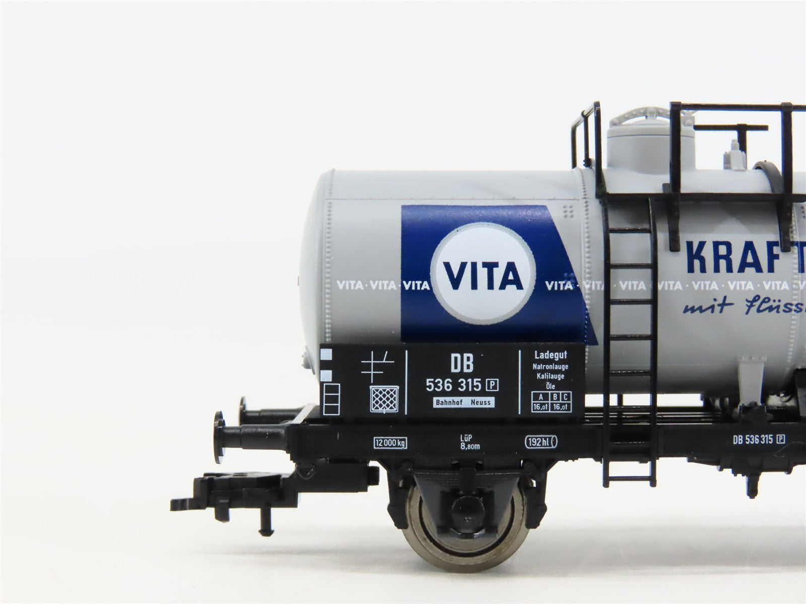 HO Scale Fleischmann 5427K DB Deutsche Bahn Vita Kraftfutter Tankcar #536315