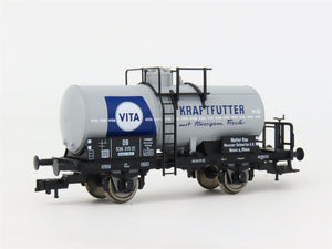 HO Scale Fleischmann 5427K DB Deutsche Bahn Vita Kraftfutter Tankcar #536315
