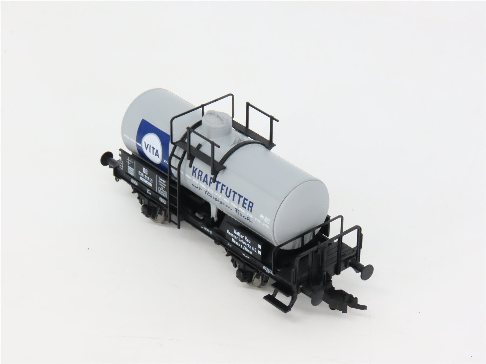 HO Scale Fleischmann 5427K DB Deutsche Bahn Vita Kraftfutter Tankcar #536315