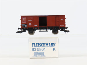 HO Scale Fleischmann 835801K DR Deutsche Reichsbahn Covered Wagon #52219