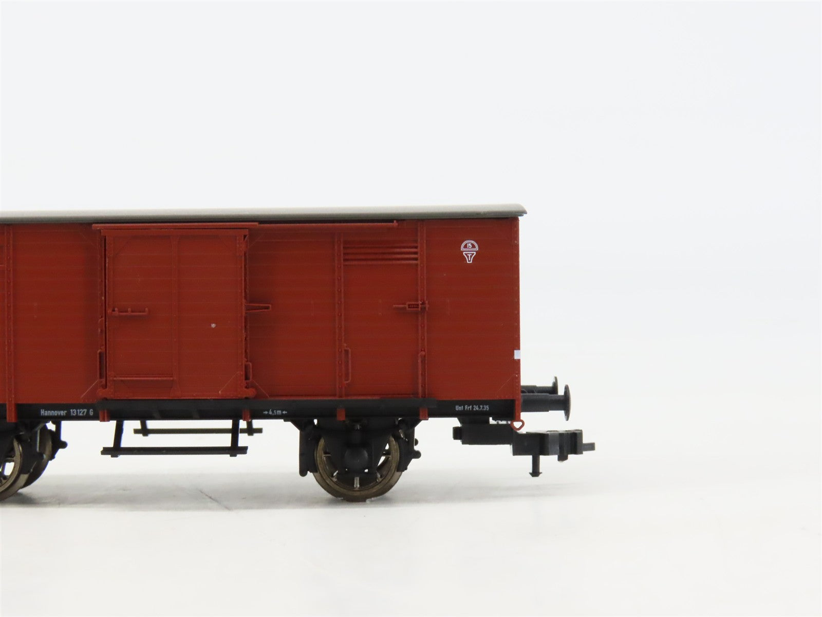 HO Scale Fleischmann 5366K DR Deutsche Reichsbahn Covered Wagon #13127
