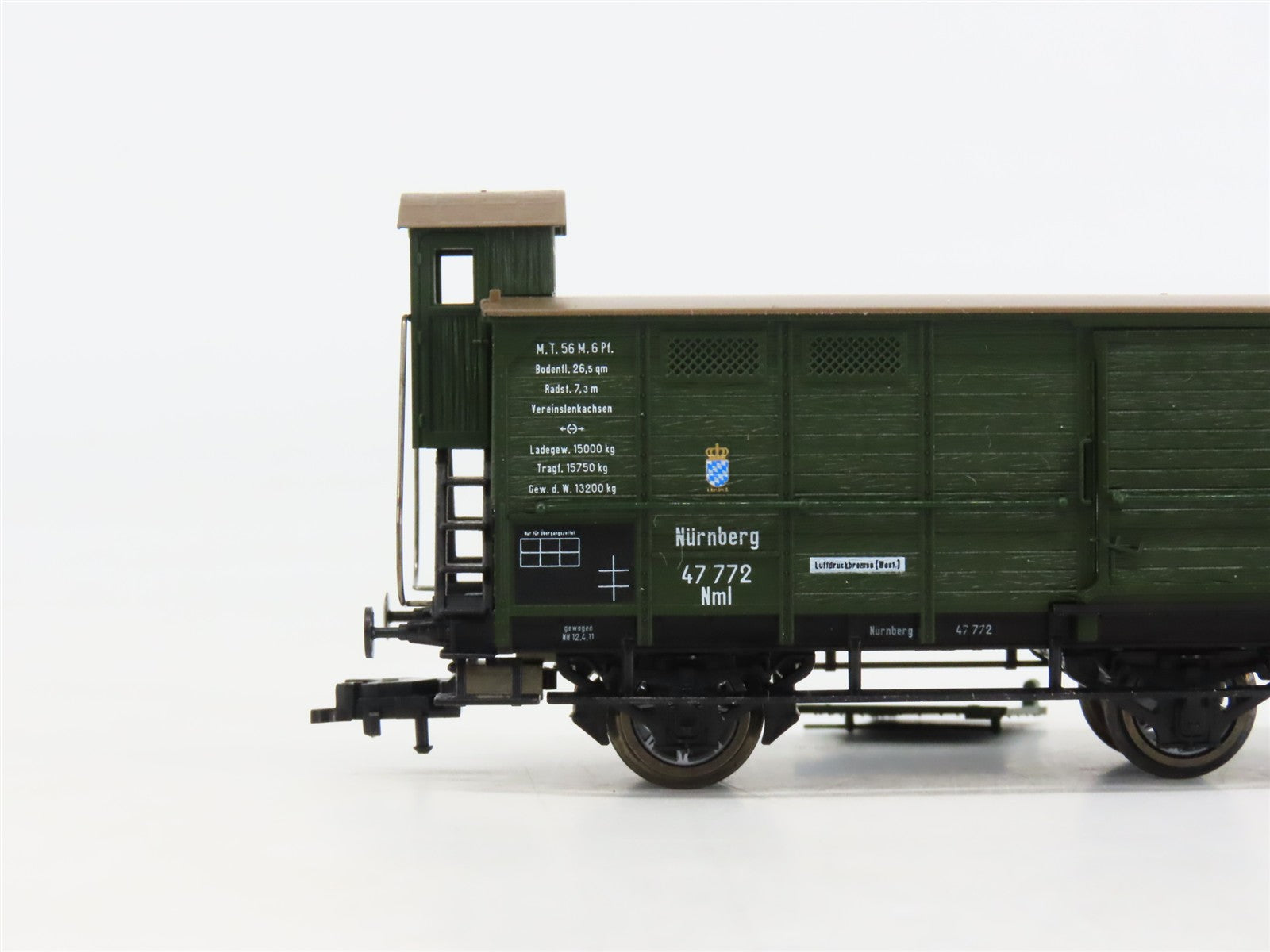 HO Scale Trix 23905 K.Bay.Sts.B. Royal Bavarian Nurnberg Car #47772